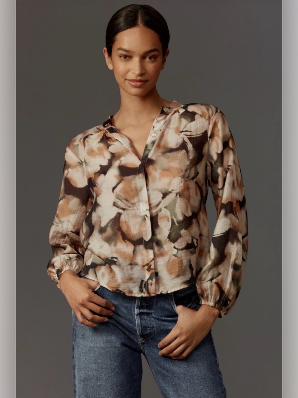 Cloth and Stone light weight blouse size L. EUC.